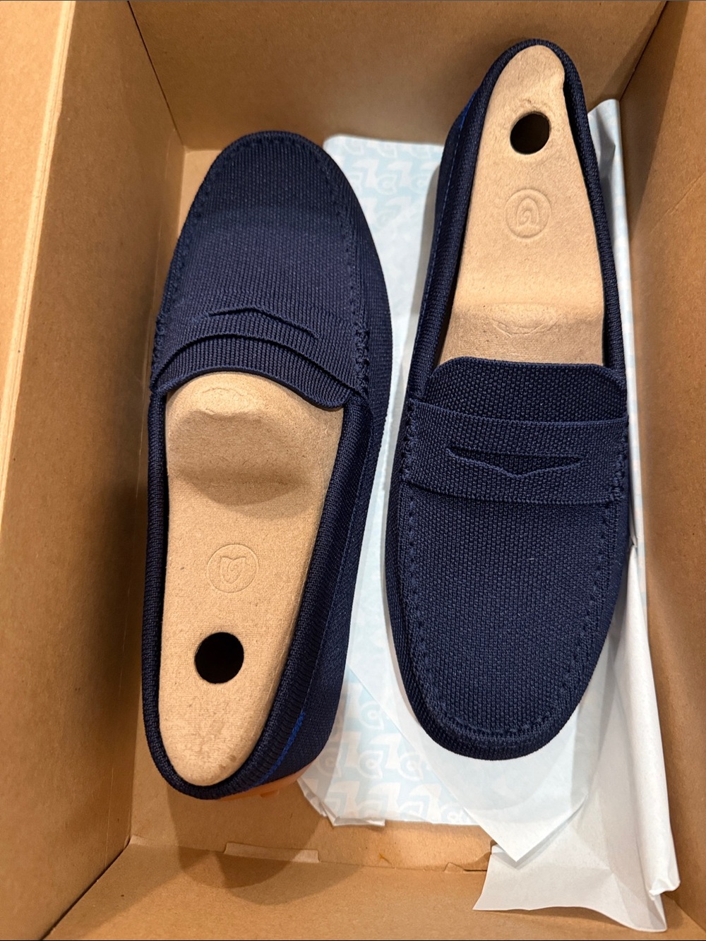 Rothys men’s Daily Driver Navy - New in box
